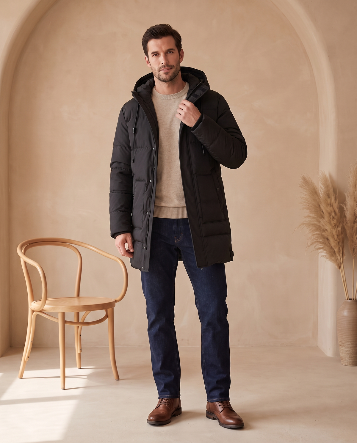 Velvet Vogue Gerald three-quarter view