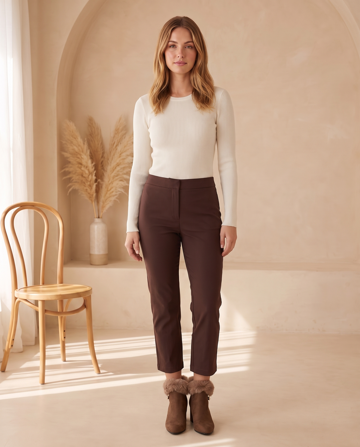 Velvet Vogue Claire studio look