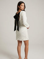 Naya Lund | Sequin Dress with Bow for Women