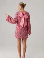 Naya Lund | Sequin Dress with Bow for Women