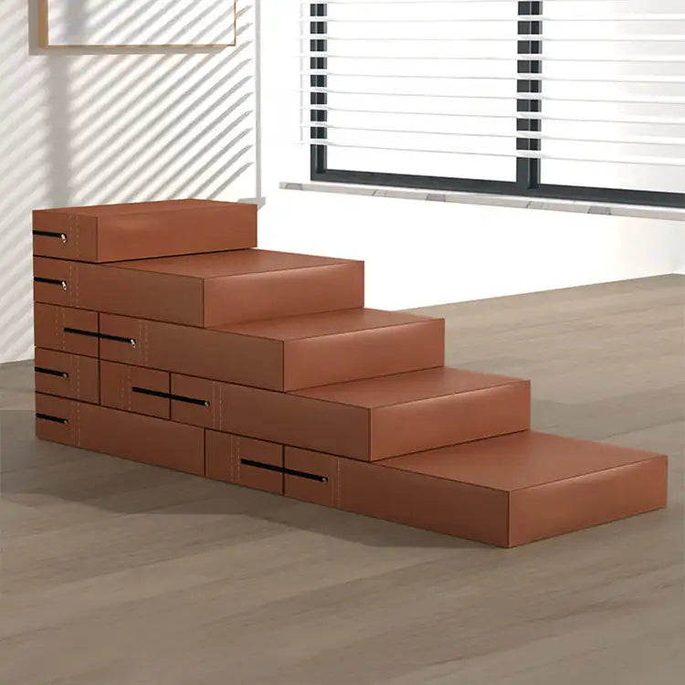 Modular Pet Stairs – Waterproof Faux Leather Steps That Convert to a Bed - view 20