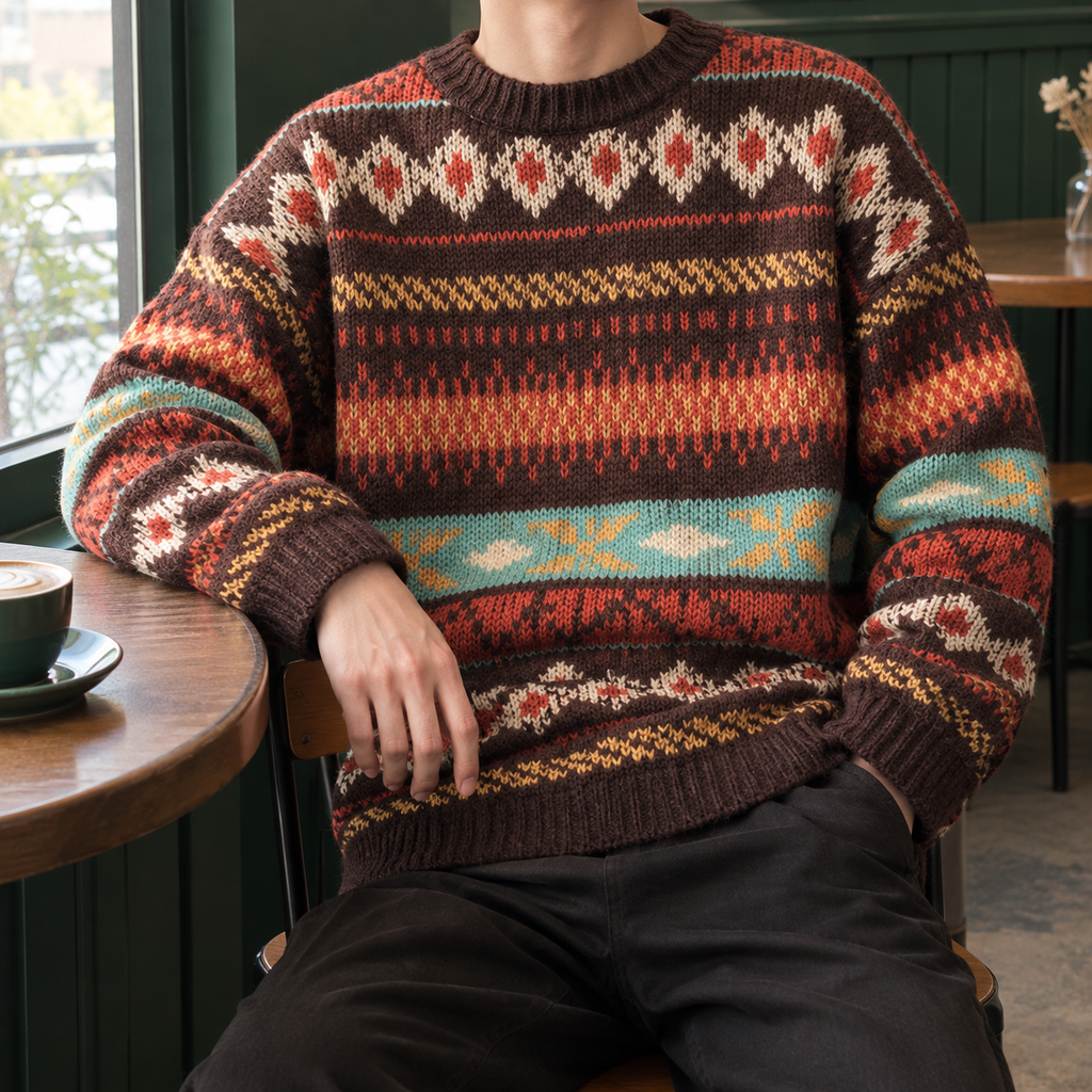 Fintan Fair Isle Sweater