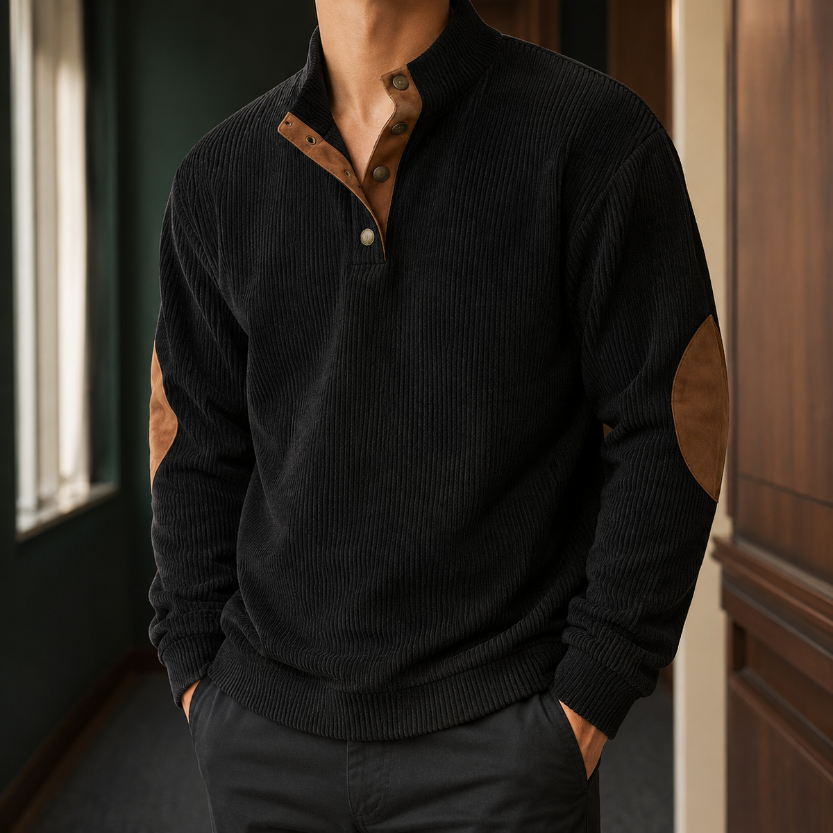 Elias-Ellis Corduroy Sweater