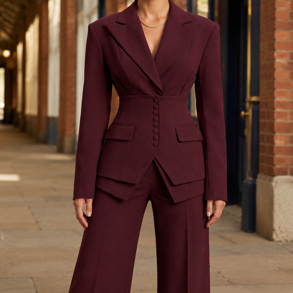 Willa Sculpted Pantsuit
