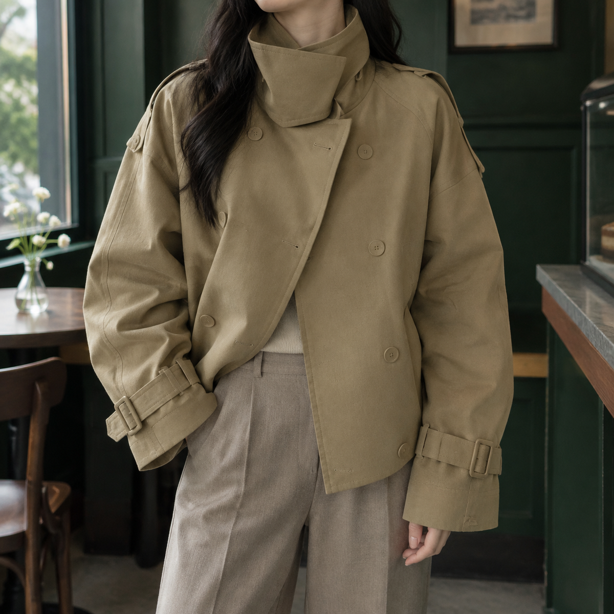 Halcyon Cropped Jacket