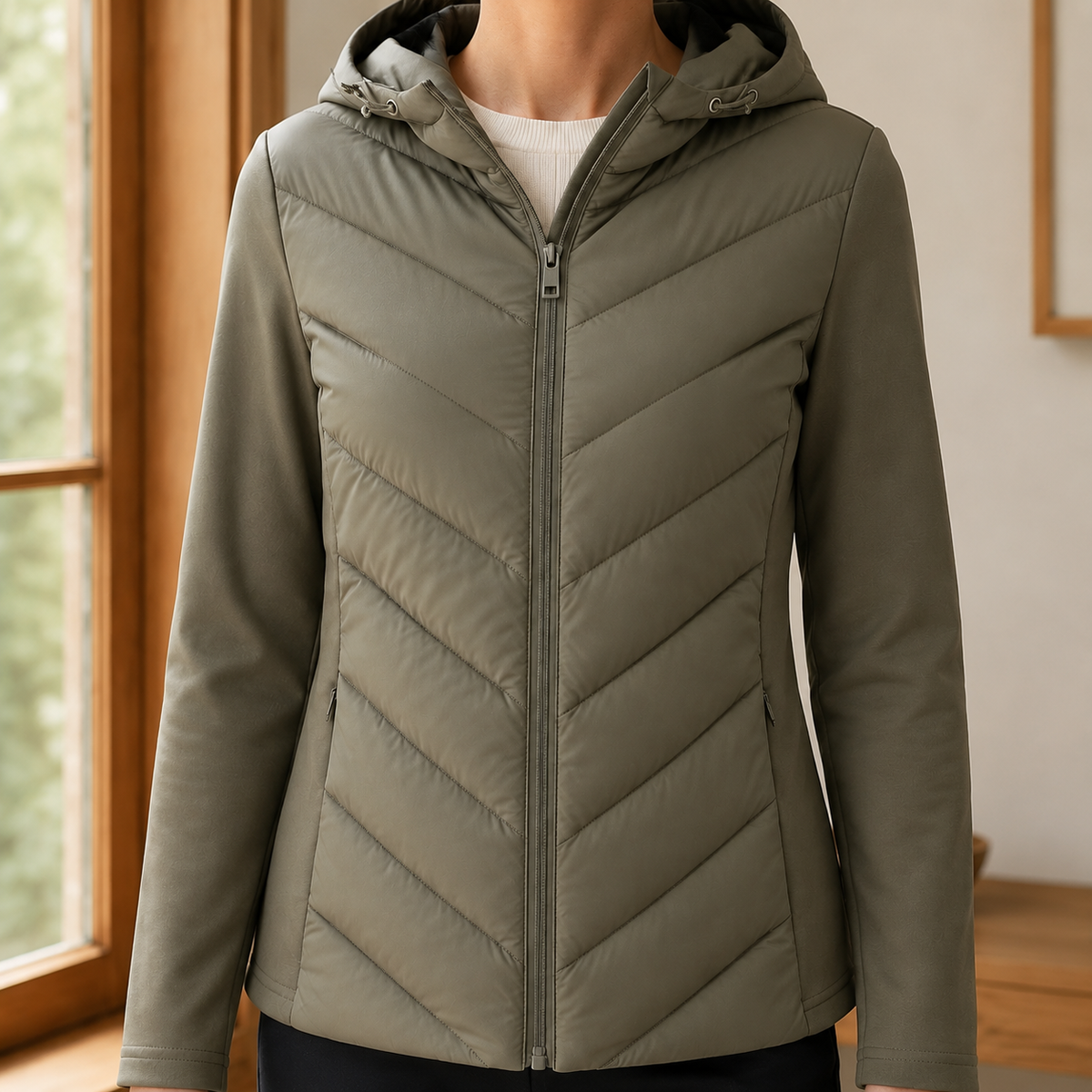 Edith-Jade Chevron Jacket