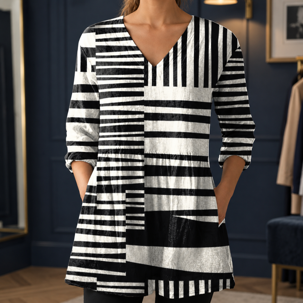 Ada-Rose V-Neck Blouse