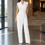 Carina-Faye Notched Jumpsuit