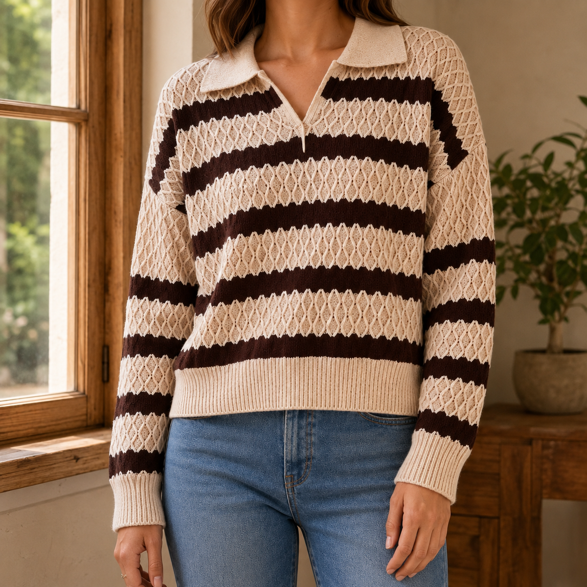 Elena Polo Sweater
