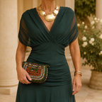 Ada Draped Maxi Dress