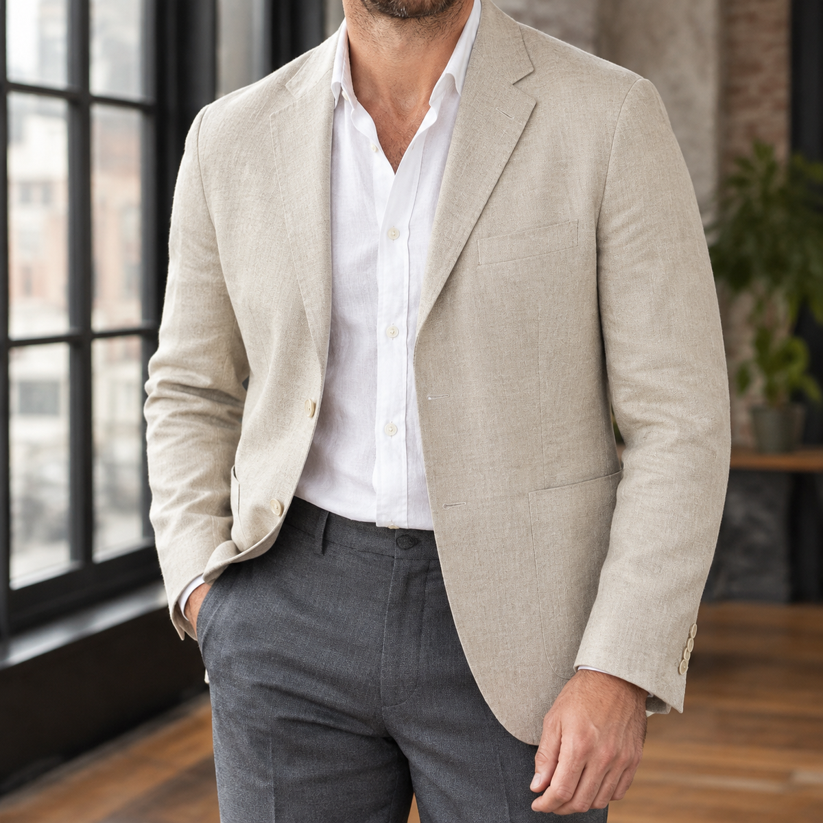 Armand Unstructured Blazer