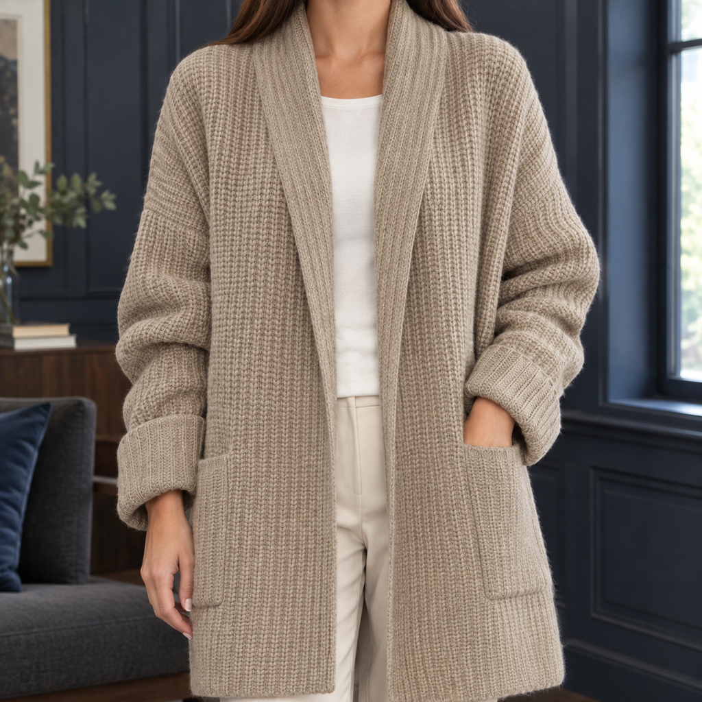 Blair-Elise Ribbed Cardigan