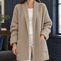 Blair-Elise Ribbed Cardigan
