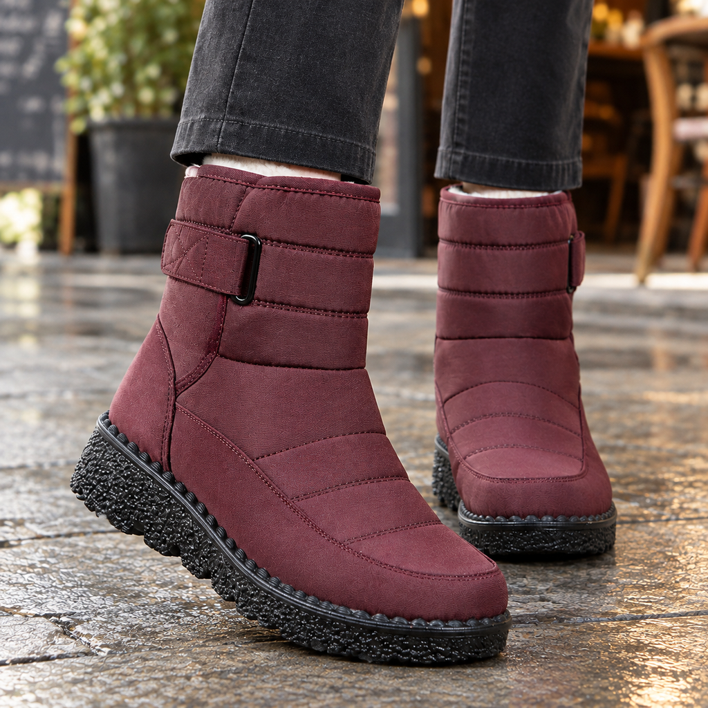 Abate Quilted Snow Boots