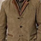 Adrian-James Layered Collar Jacket