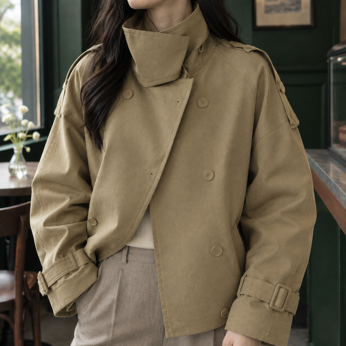 Halcyon Cropped Jacket