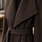 Alouette-Faye Belted Wool Coat