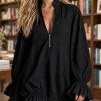 Adele-June Ruffle Mini Dress