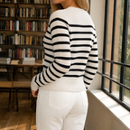 Audrey Striped Cardigan