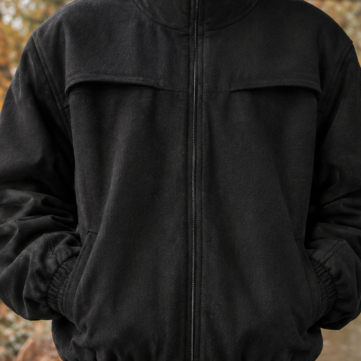 Aaron-Scott High Collar Jacket