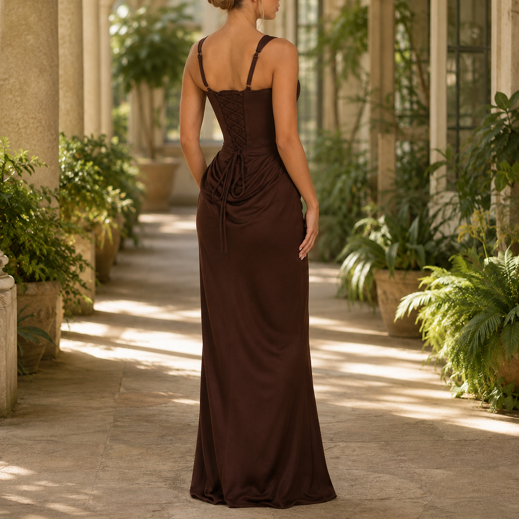 Edith Corset Maxi Dress