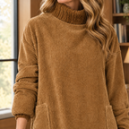 Delphine-Elise Turtleneck Dress
