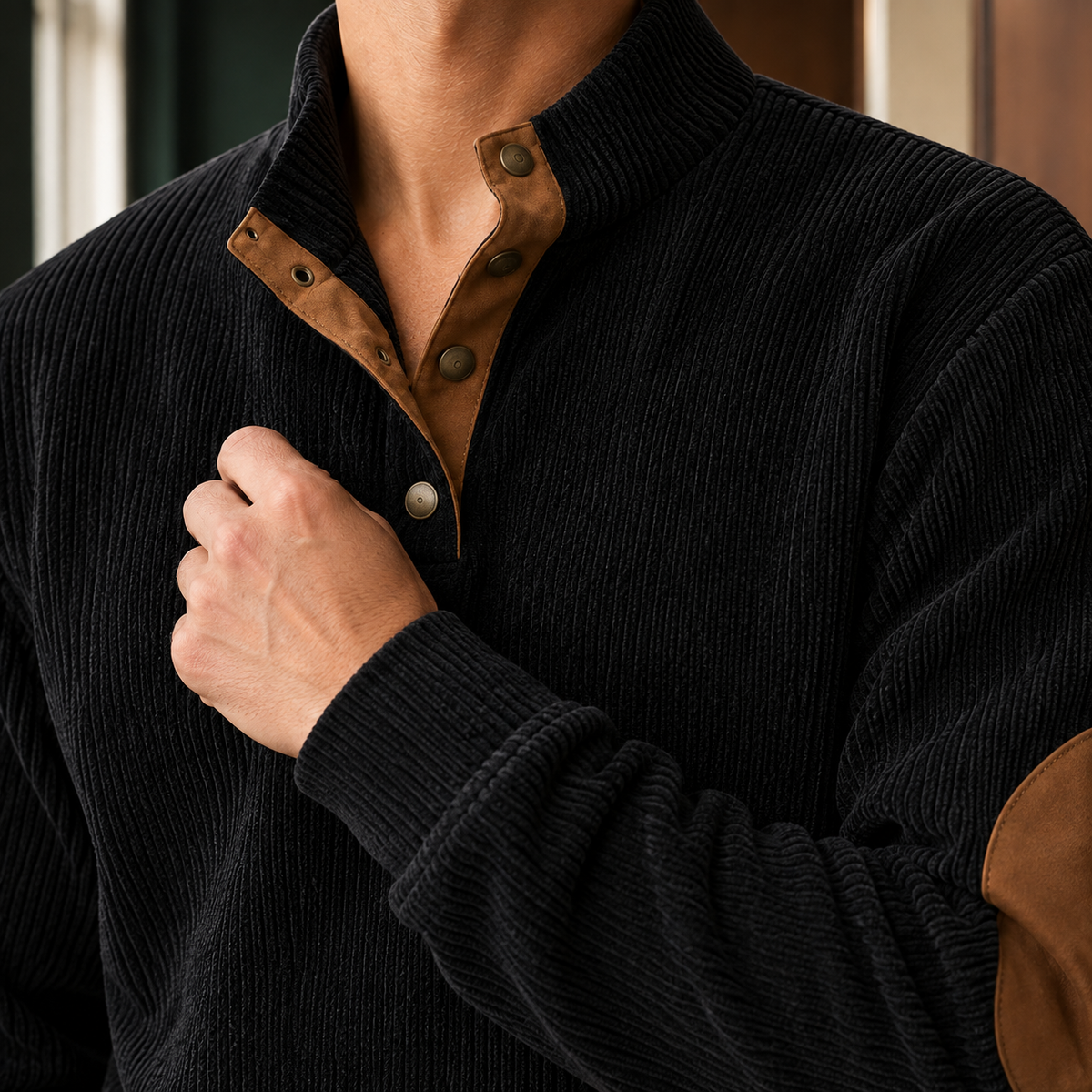 Elias-Ellis Corduroy Sweater