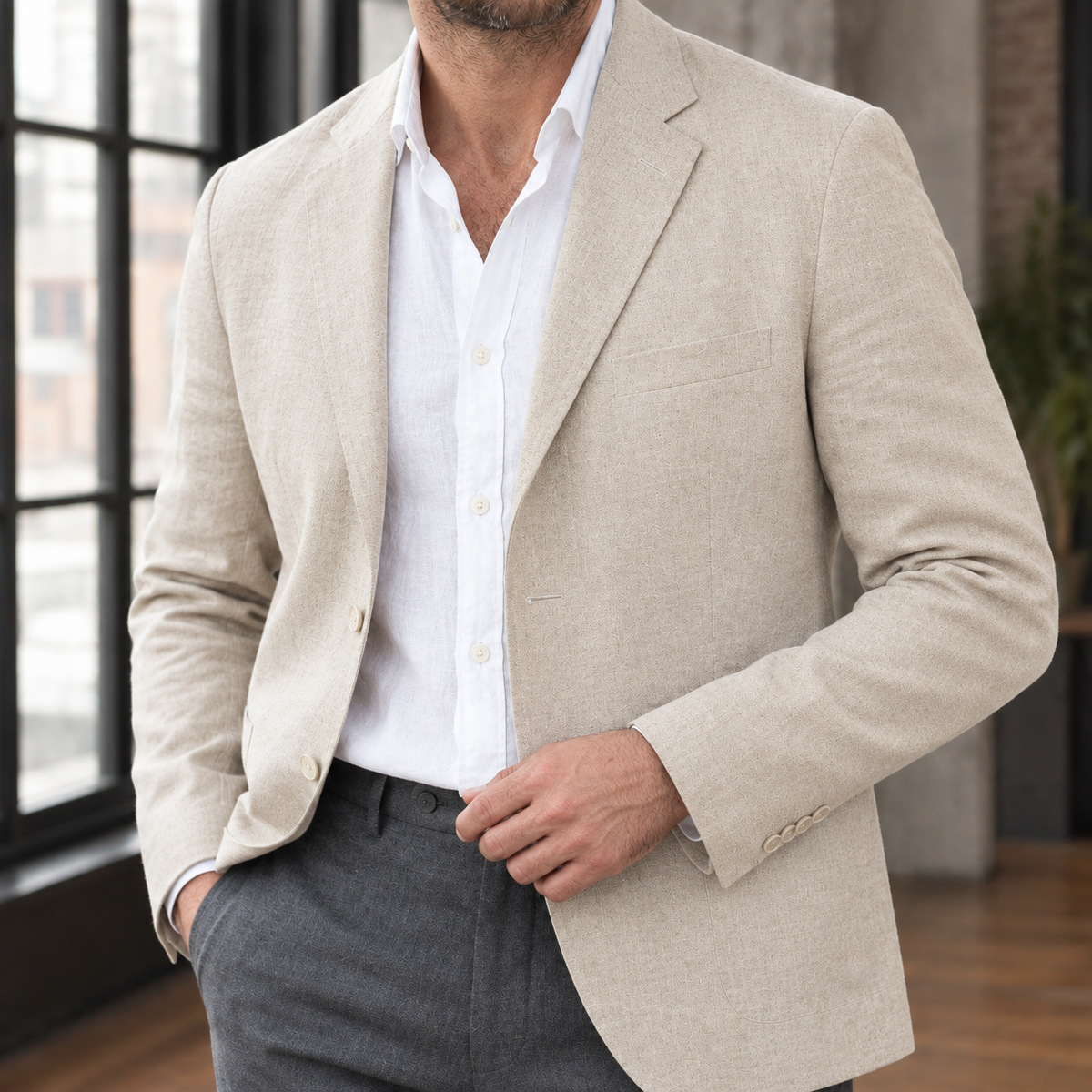 Armand Unstructured Blazer