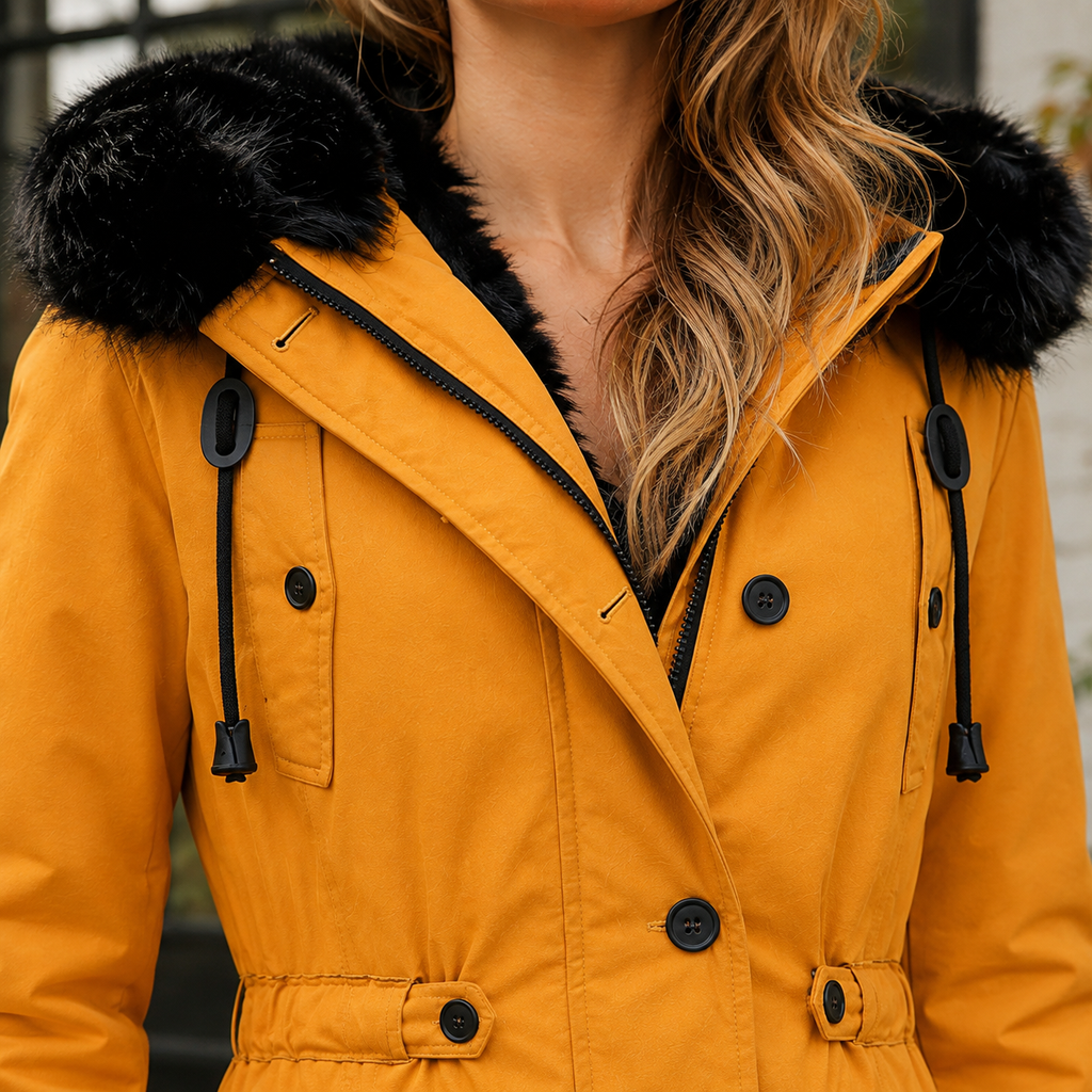 April-Marie Hooded Overcoat