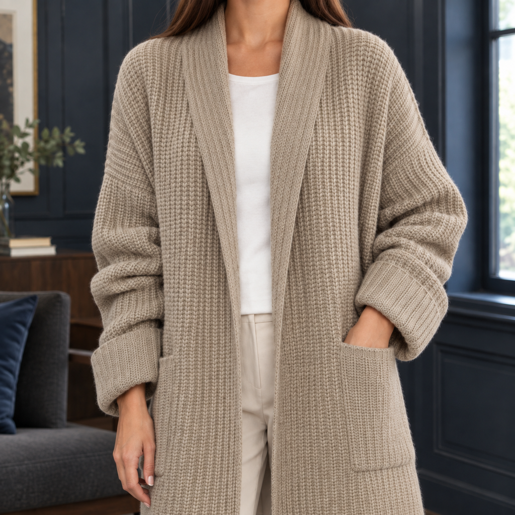 Blair-Elise Ribbed Cardigan