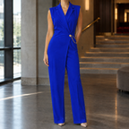 Carina-Faye Notched Jumpsuit