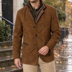 Adrian-James Layered Collar Jacket