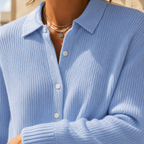 Anais Collared Cardigan