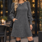 Amelia Puff Sleeve Dress