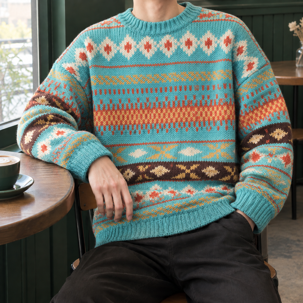 Fintan Fair Isle Sweater