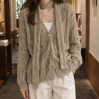 Elle Cable Cardigan