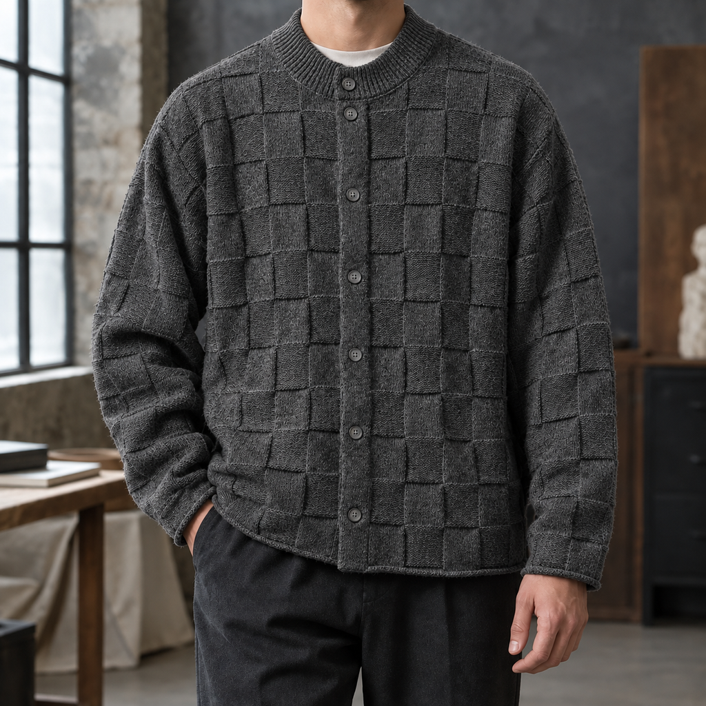 Leon-James Textured Cardigan