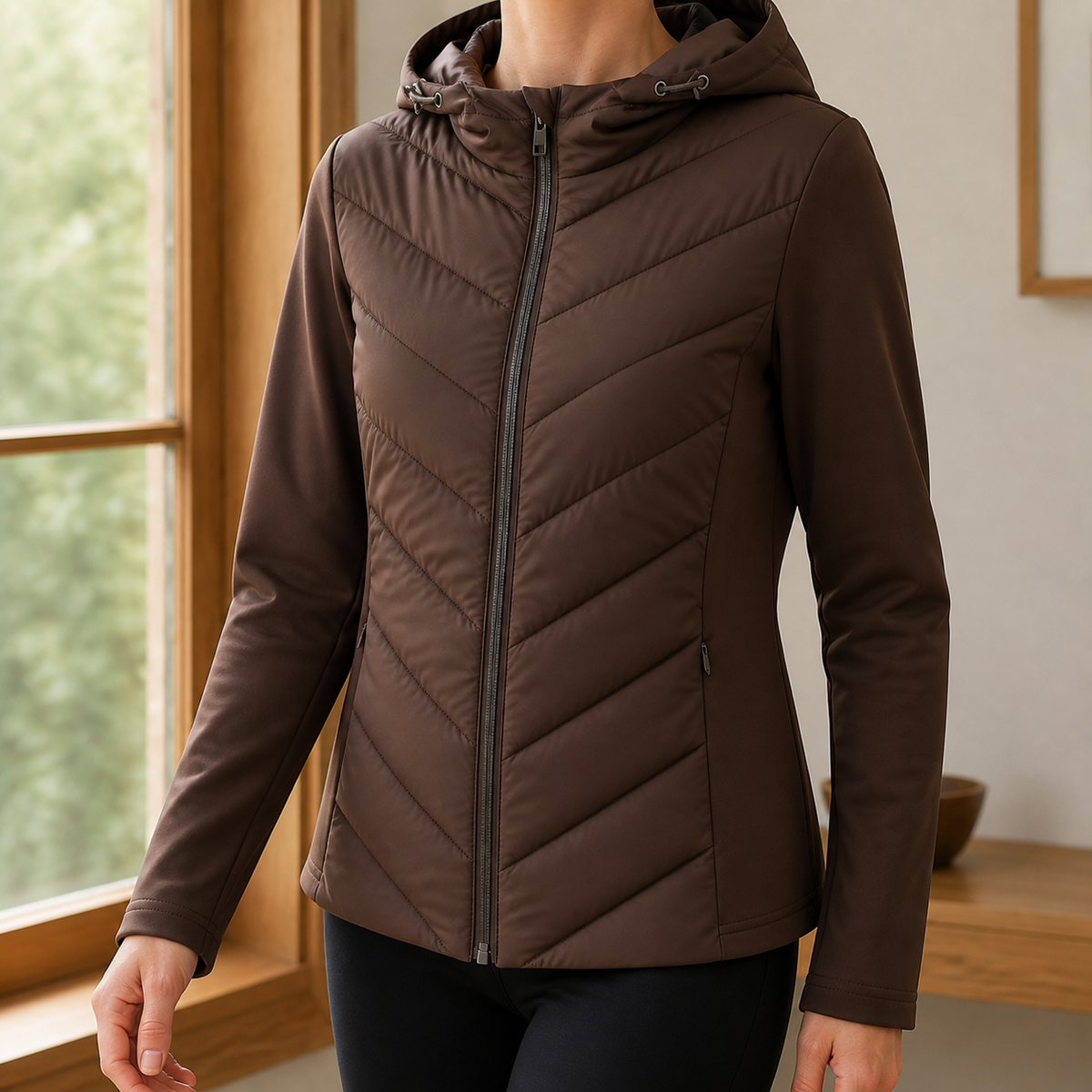 Edith-Jade Chevron Jacket