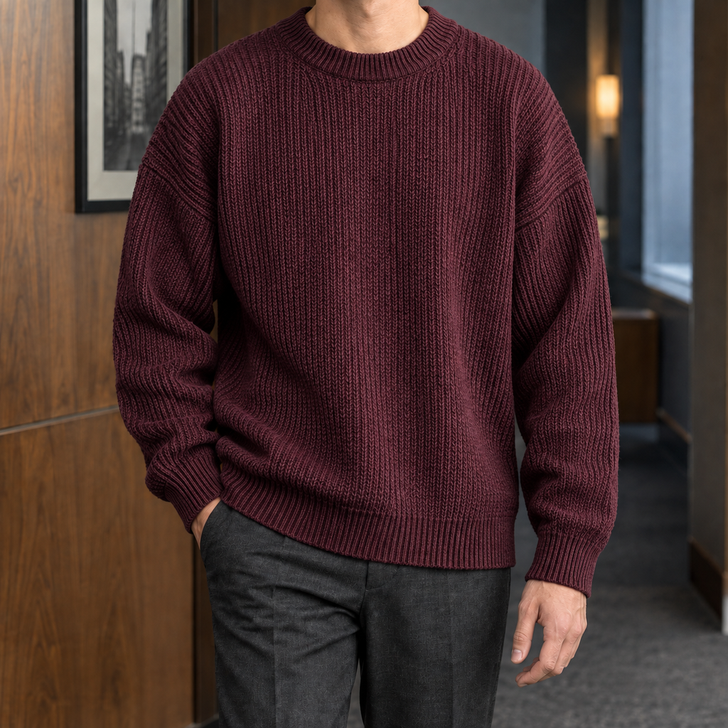 Dominic Ribbed Sweater