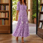 Darcy-Mae Printed Maxi Dress