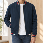 Arthur Striped Bomber Jacket