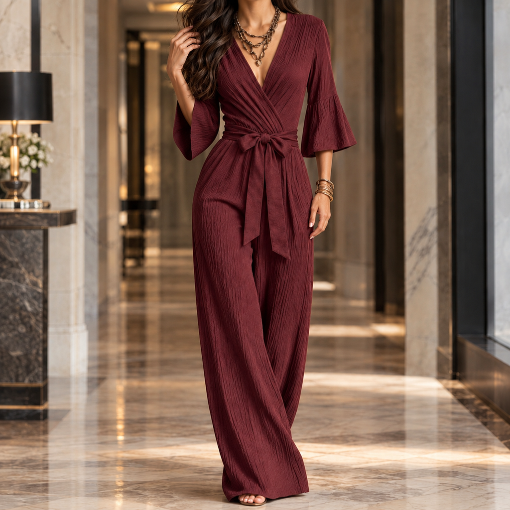 Ines Wrap Jumpsuit