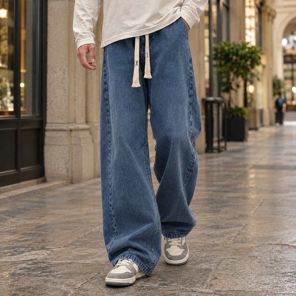 Marcus-Hayes Wide Leg Jeans