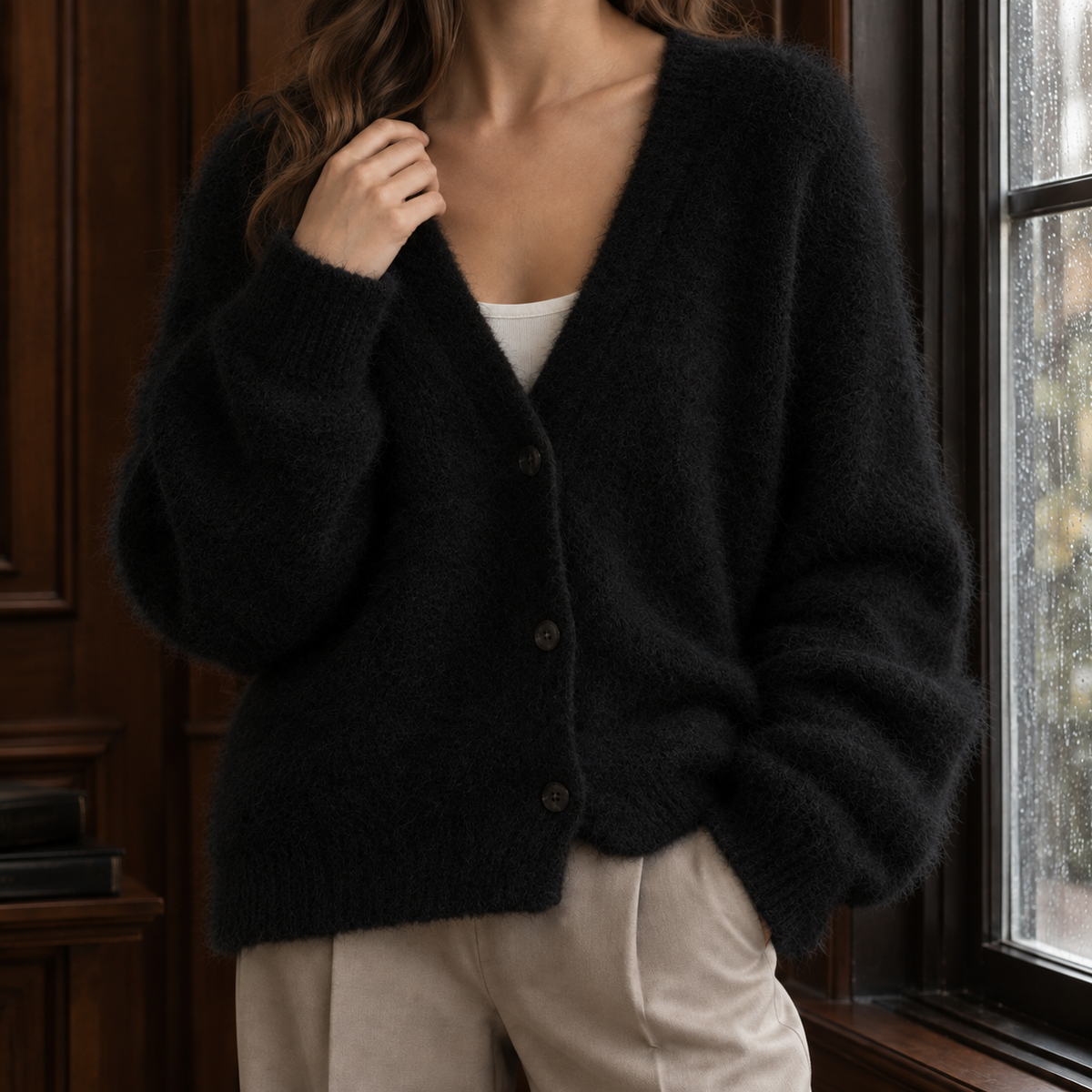 Eliza V Neck Cardigan