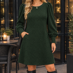 Amelia Puff Sleeve Dress