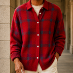 Valentin Plaid Cardigan