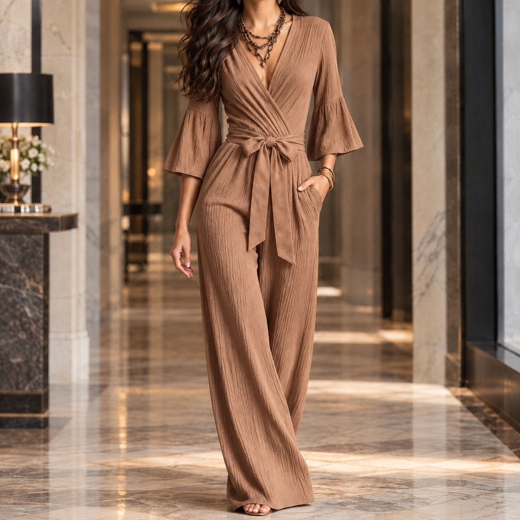 Ines Wrap Jumpsuit