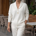 Camille Shawl Collar Sweater