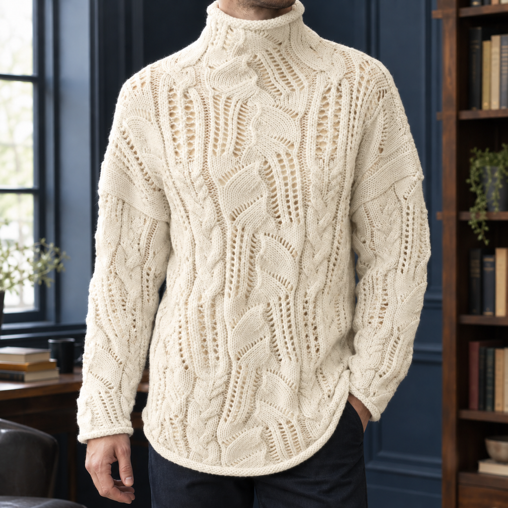 Wendell-James Openwork Sweater