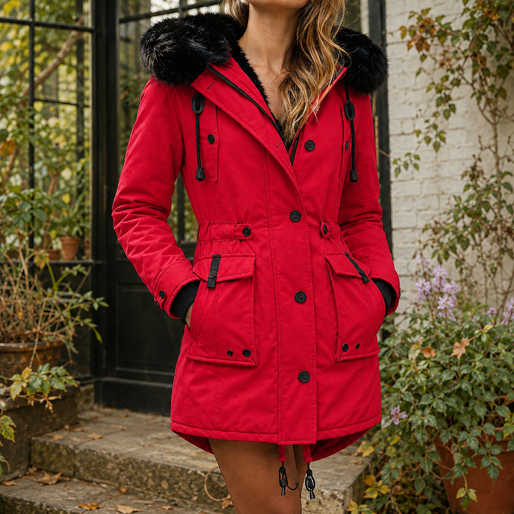 April-Marie Hooded Overcoat